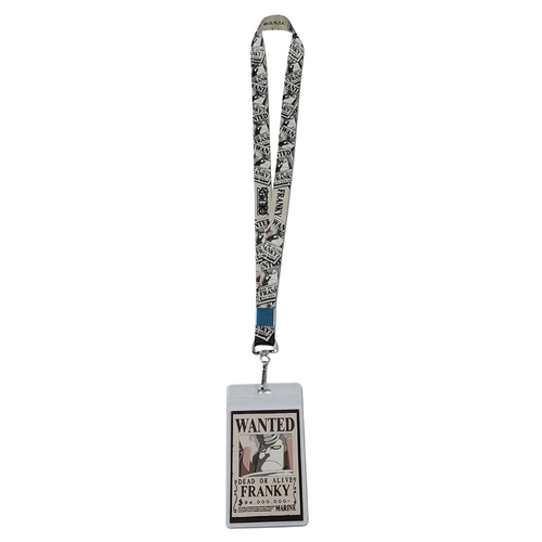 Franky Wanted Poster Lanyard